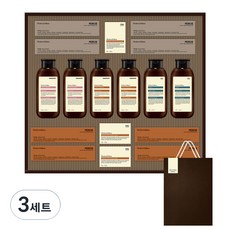 LG생활건강 프리미엄 모던에디션 스페셜 선물세트 B3 + 쇼핑백, 3세트