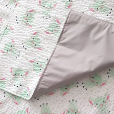 화모 리플 휴대용 방수패드, 민트코끼리, 1개