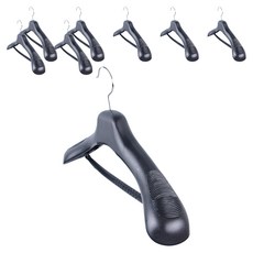 西裝用衣架XL, 8個, 混色