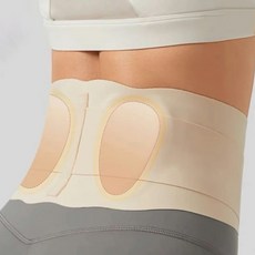 MICHAEL FITNESS 麥克健身 超薄隱形強支撐護腰 0.2cm超薄不卷邊不勒 輕盈柔軟 高彈塑形 舒適親膚, S(80cm), 膚色, 1件