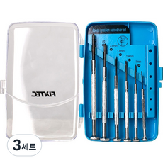 FIXTEC 精密螺絲起子6件組 FHPSB006, 3套