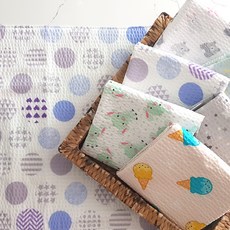 화모 리플 휴대용 방수패드, 동그라미, 1개