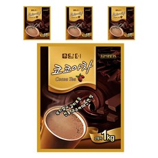 Damtuh 丹特 即溶可可粉, 1kg, 1包, 4包