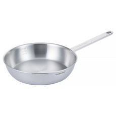 CHEFWIN 316 STS銅芯不鏽鋼平底鍋 IH電磁爐適用, 26cm, 1個