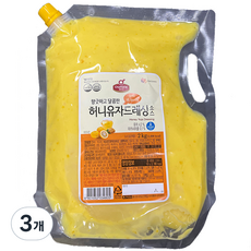 Chefone 蜂蜜柚子沙拉醬, 3個, 2kg