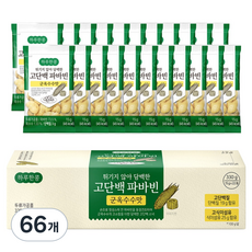 두보식품 하루한콩 튀기지 않아 담백한 구운 파바빈 군옥수수맛, 15g, 66개