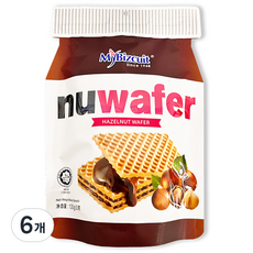 MyBizcuit 麥比客 榛果威化餅, 6包, 130g