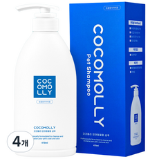 코코몰리 반려동물용 애견샴푸, 470ml, 1개입, 4개