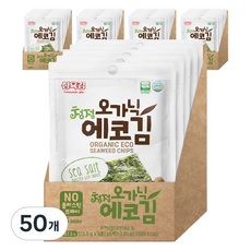 삼육김 오가닉 에코김, 3.5g, 50개