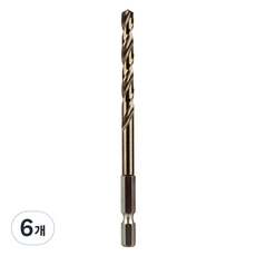 WORX 威克士 六角柄高速鋼鑽頭 M 5.5 WHH55, 6個