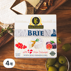 RealFarmers 브리, 125g, 1개입, 4개