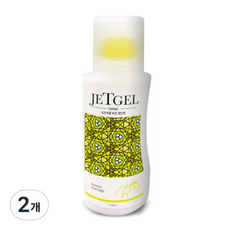 제트겔 쿨링 아로마 마사지겔 레몬향, 110ml, 2개