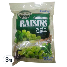썬팍 건포도, 1kg, 3개