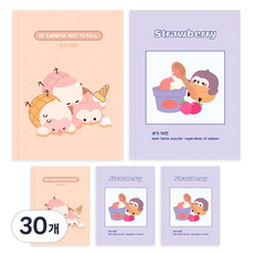 DADA SOSOFUN 小學低年級書寫10格筆記本, 隨機出貨, 30個