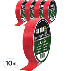 Skora 高亮度反光膠帶, 10個, 紅色