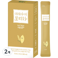 Easy Baby 大麥茶 12ml x 15p, 2個, 大麥茶味, 180ml