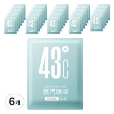 원티크 일회용 찜질 온열 안대 쑥, 30개입, 6개