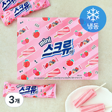 롯데웰푸드 스크류바 미니 (냉동), 3개, 12개입, 25ml