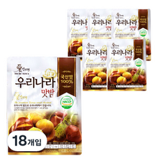 밤뜨래 우리 나라 맛밤, 50g, 18개