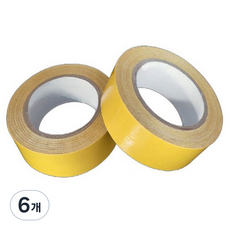 마다꾸미 초강력 양면테이프 40mm x 10m, 6개