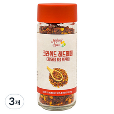 내츄럴스파이스 크러쉬드 레드페퍼, 40g, 3개