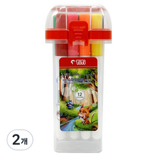 티티 슈퍼워셔블 수성마카, 12색, 2개