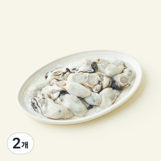 지하암반해수로 씻어낸 이력제 가열조리용 생굴 (냉장), 2개, 380g