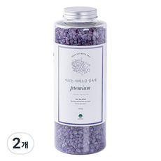 아르논 로맨틱퍼플 사해소금 입욕제 러브멜로우향, 900g, 2개