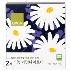 올가홀푸드 유기농 카밍나이트티, 1.3g, 10개입, 2개