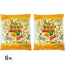 Bite 南瓜麥芽糖, 6袋, 650g