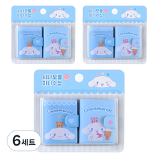 三麗鷗迷你筆記本 大耳狗 2種組, 藍色, 6組