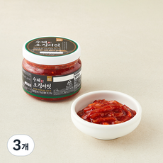 반찬단지 수제 오징어젓, 350g, 3개