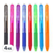 Khohimo 彩色可擦式原子筆 8色組 0.5mm 4W086, 4套