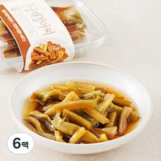 정성식품 궁채장아찌, 100g, 6팩