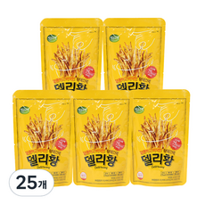 바다소리 델리황 황태스낵 버터맛, 20g, 25개