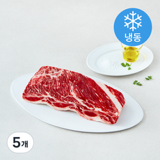 미국산 초이스 LA꽃갈비 원육 통바베큐용 (냉동), 5개, 1kg