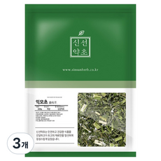 신선약초 국내산 익모초 육모초 건조 원물, 300g, 3개