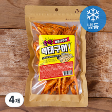 순삭 먹태구이 매콤고추맛 (냉동), 100g, 4개