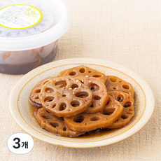 반찬천국 연근 조림, 240g, 3개