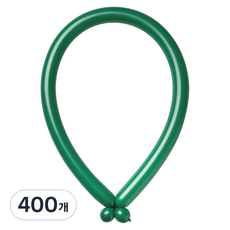 조이벌룬 260 풍선, 포레스트그린, 400개