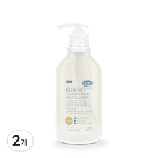 Prajentra Clean Up 嬰兒奶瓶清潔劑和餐具洗滌劑, 2個, 500ml