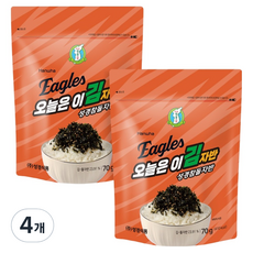 聖經食品 地圖牌聖經海苔 韓華鷹 勝利海苔酥, 4個, 70g