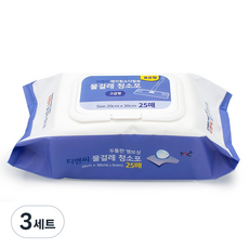TNC 高級型標準型濕拖清潔布 25p, 3套