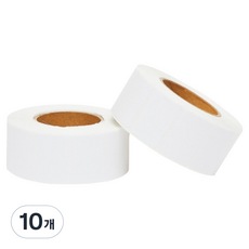 위시플릭 바코드 인쇄지 감열라벨지 800p, 10개