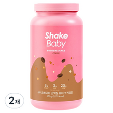 ShakeBaby Lacto-Cut 蛋白質奶昔 咖啡口味, 2個, 630g
