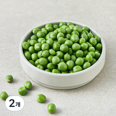 국내산 깐 완두콩, 200g, 2개