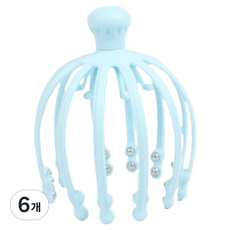 Good Some 舒適頭部按摩器 18爪雙珠 15.8 x 14 cm 85g, 6個, 隨機出貨