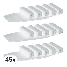 모노플랫 걸이형 음식물 쓰레기통 리필봉투 45 x 50 cm 3L 20p, 45개