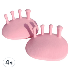 Joa-bin 足部運動 小腿 腿部 腳趾 訓練 ONE SIZE, 4個, 粉紅色