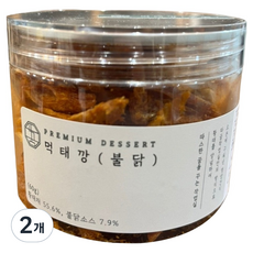 香酥明太魚乾 辣炒雞風味, 60g, 2罐